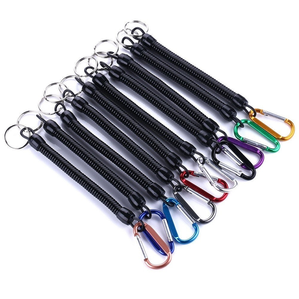 Fishing Tether Strap Coil Lanyard