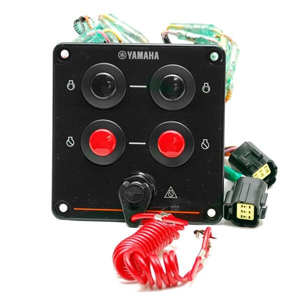 Yamaha Boat Command Switch Panel 6X6-82570-10-00 | Black Twin EngineOp