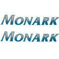 Fishing Boat Decals Monark Logo Stickers by Monark