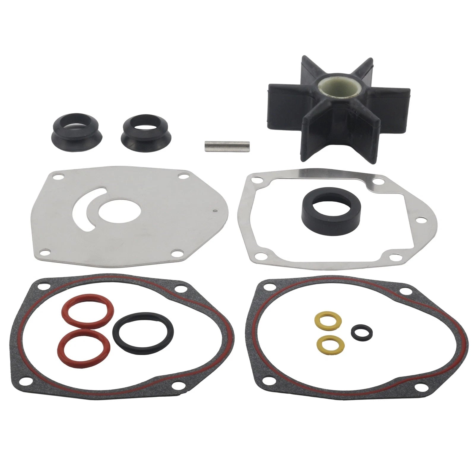 Water Pump Impeller Repair Kit for Mercruiser Alpha One Gen 2 (40-60HP)