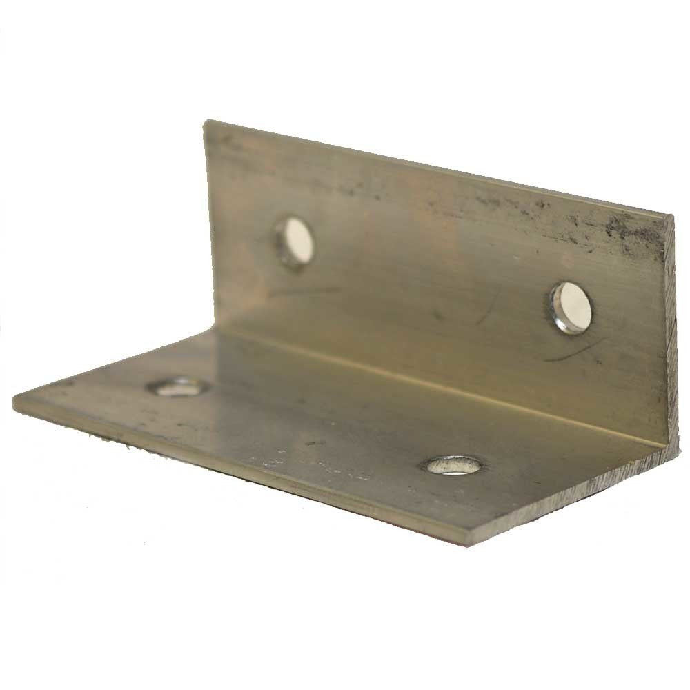 Boat Fuel Tank Mounting Bracket Aluminum 2 1/2 x 1 1/4 Inch