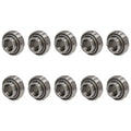10 Of Special Ag Bearing 0.93" Round Bore X 1.37" Ir X 2.04" Od X