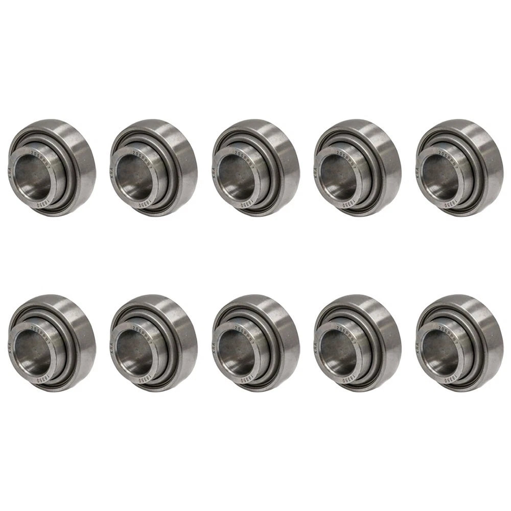 10 Of Special Ag Bearing 0.93" Round Bore X 1.37" Ir X 2.04" Od X
