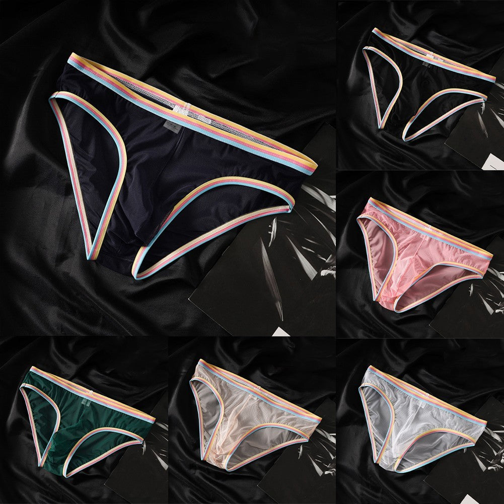 Men's Mesh Briefs for Comfortable Lounging