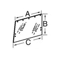 Glass R50757 Fits John Deere 4050 4055 4240 4240s 4250 4255 4350 4430