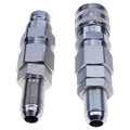 #10jic Thread 1/2" Hydraulic Quick Connect Coupler For Bobcat Skid