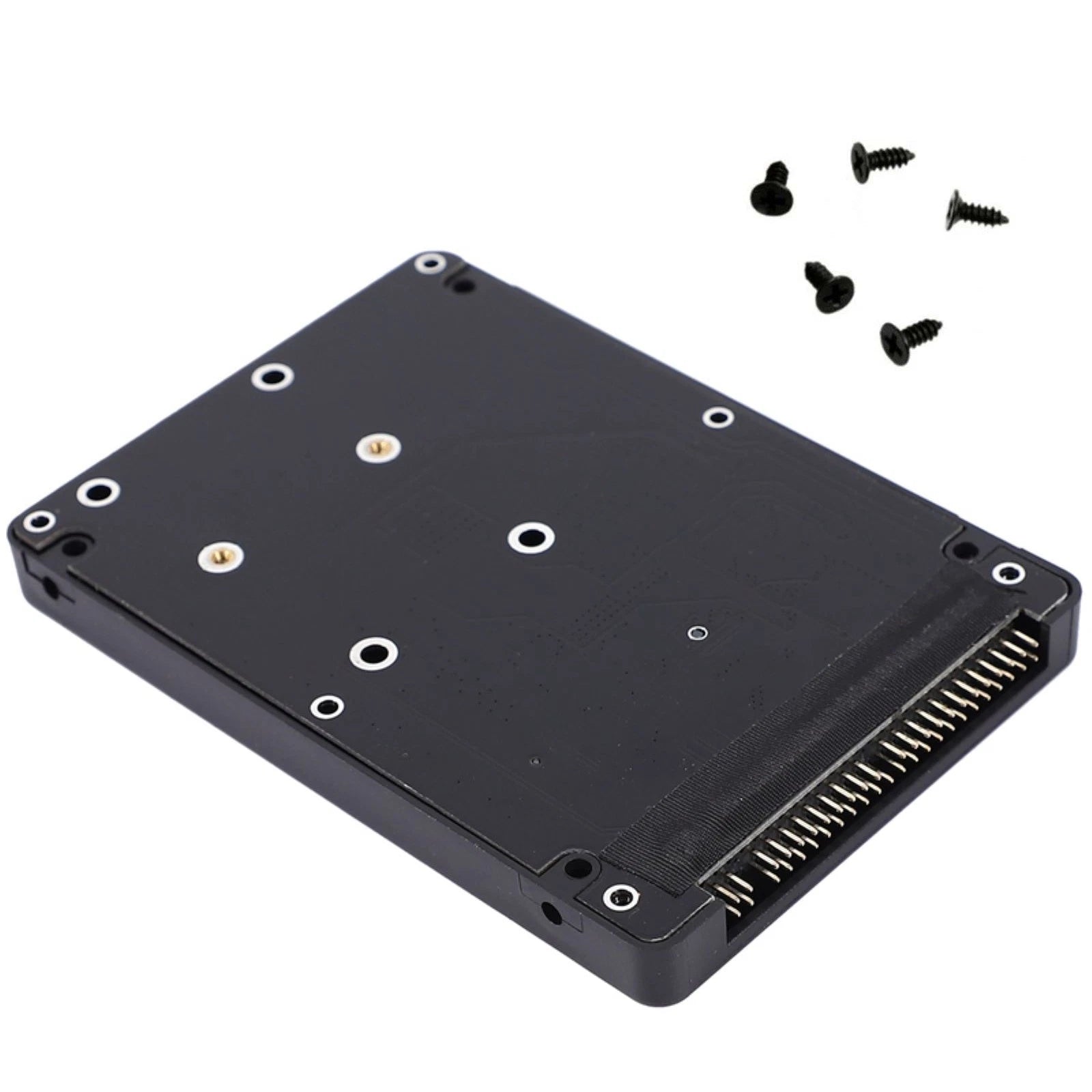 Msata To 2.5 Inch Pata Ide Hard Drive Enclosure Ssd Case Adapter Card