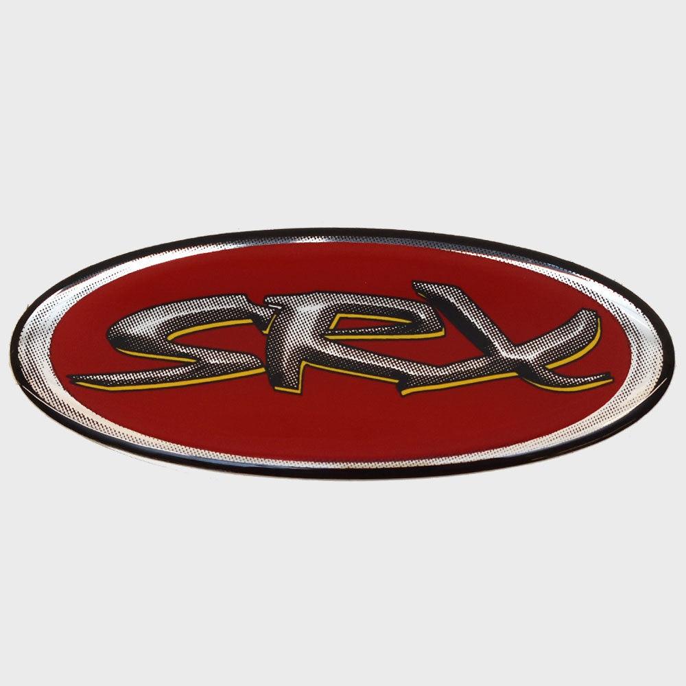 Sea Ray Boat Raised Model Decal | SRX Red Black Sticker by Sea Ray