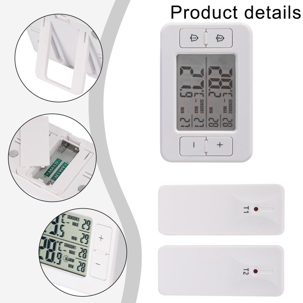 Wireless Thermometer Two Sensor Kit