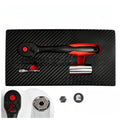 Reversible 72 Tooth Ratchet Wrench Set 3 Pieces Ergonomic Rubber