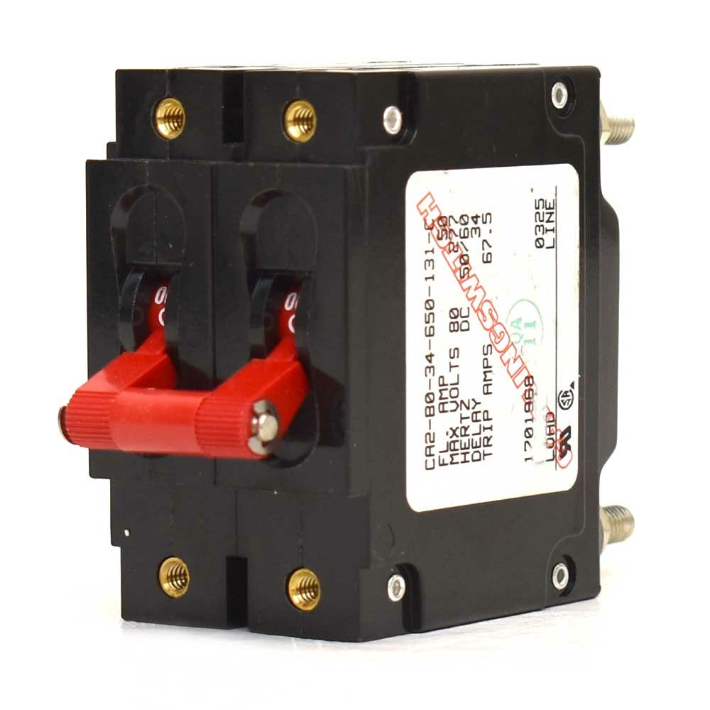 Boat Toggle Circuit Breaker Carling 50 Amp by Carling