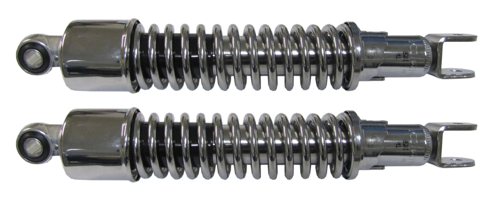 Shock Absorbers Rear Chrome For Yamaha Rd 125 Dx 1980