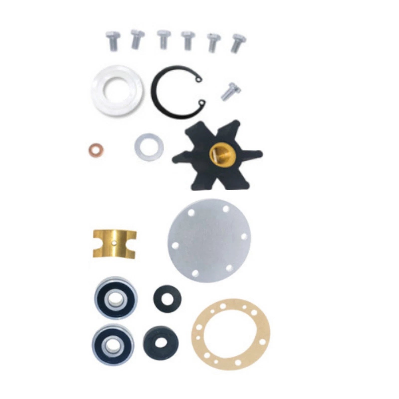 Water Pump Major Rebuild Kit for Yanmar 2QM15