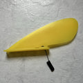Stand Up Paddleboard Fin Translucent Yellow