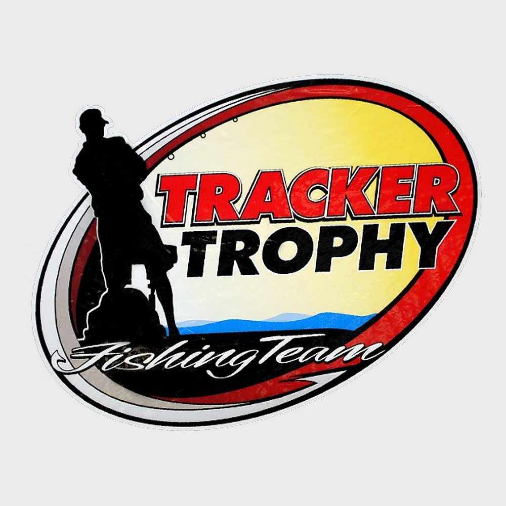 Boat Decal Sticker Tracker Trophy Fishing Team by Tracker