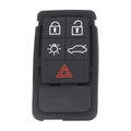 High Grade Rubber Button Pad For Volvo Xc60 Xc70 V70 S60 S80 5 Button