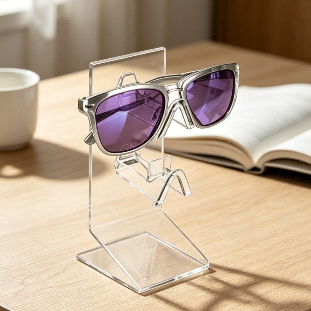 2 Tier Acrylic Stand for Eyeglasses