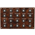 Larson Boat Breaker Panel 350 Cabrio Dark Brown Woodgrain Plastic by Larson