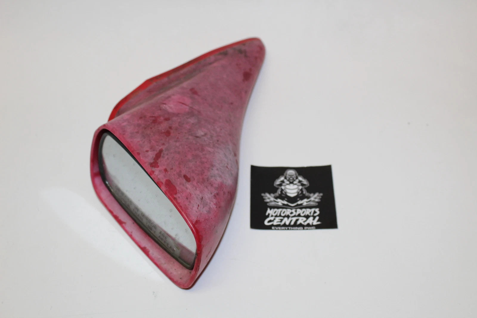 Oem 1995 95 Kawasaki Zxi 900 Right Mirror Assembly Rh Red A34-10