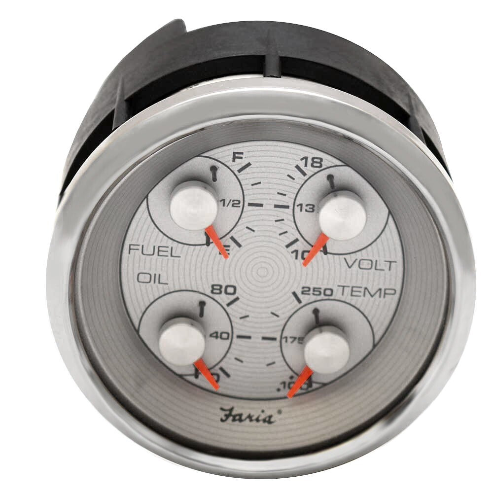 Faria Multi Function Gauge 3 1/2 Inch by Faria