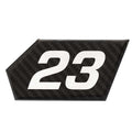 MasterCraft Boat Raised Decal X23 Black Carbon Fiber by MasterCraft