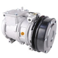 88re46657 Nippondenso 10pa17c Compressor, W/ 1 Groove Clutch-fits