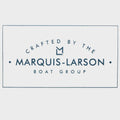 Marquis Boats Decal Larson 3 1/2 x 2 Inch by Marquis