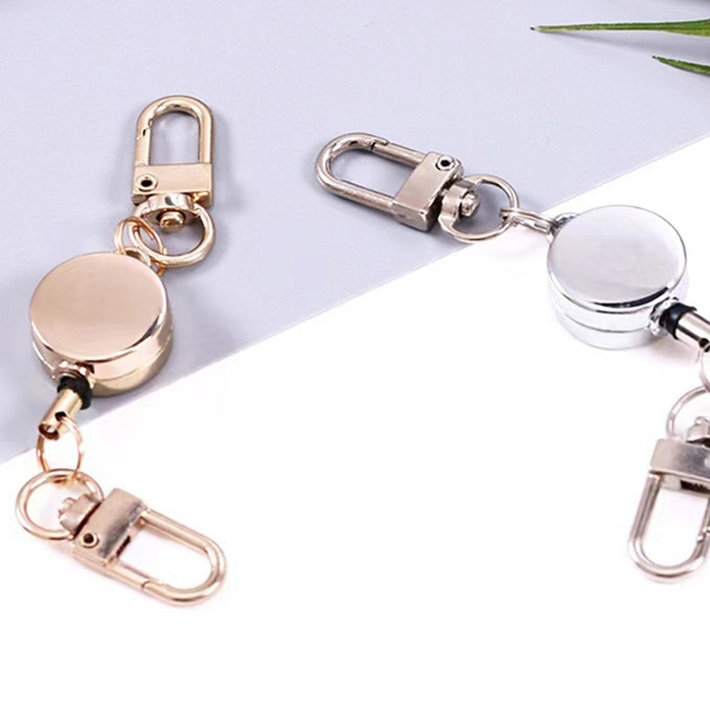 Zinc Alloy Keychain Buckle Compact Fit