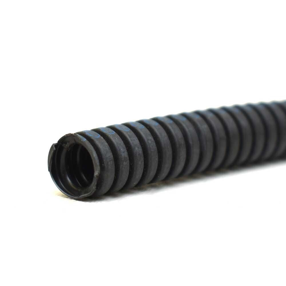 Boat Split Wire Loom 1/4 Inch Black 20 FT