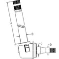Re73022 Right Hand Left Hand Spindle Fits John Deere Tractors Model