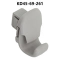 Gray Sunvisor Clip Holder Bracket For Mazda 3 6 For Cx5 Kd4569261 In