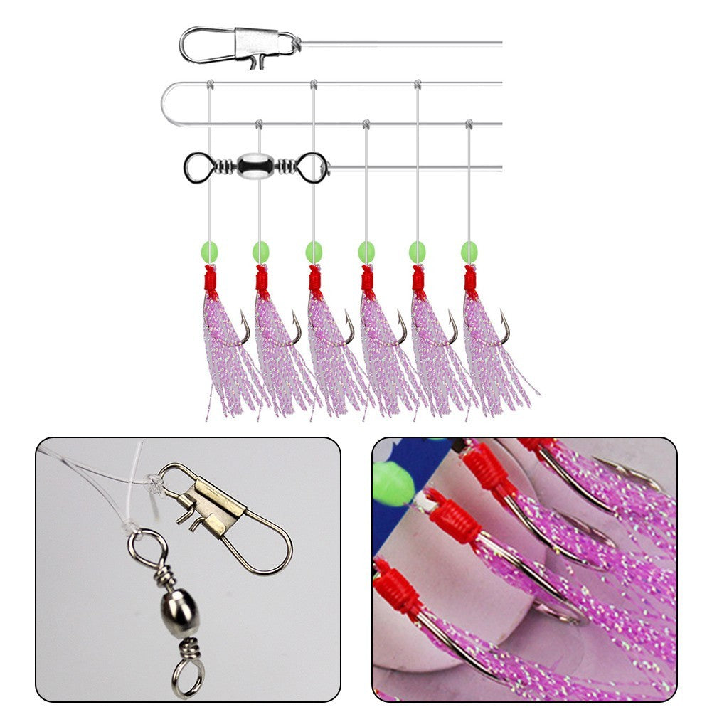 Fishing Hooks Plastic Steel Rig Accessories
