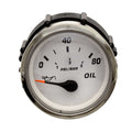 Oil Pressure Gauge Faria Boat 2 Inch White by Faria