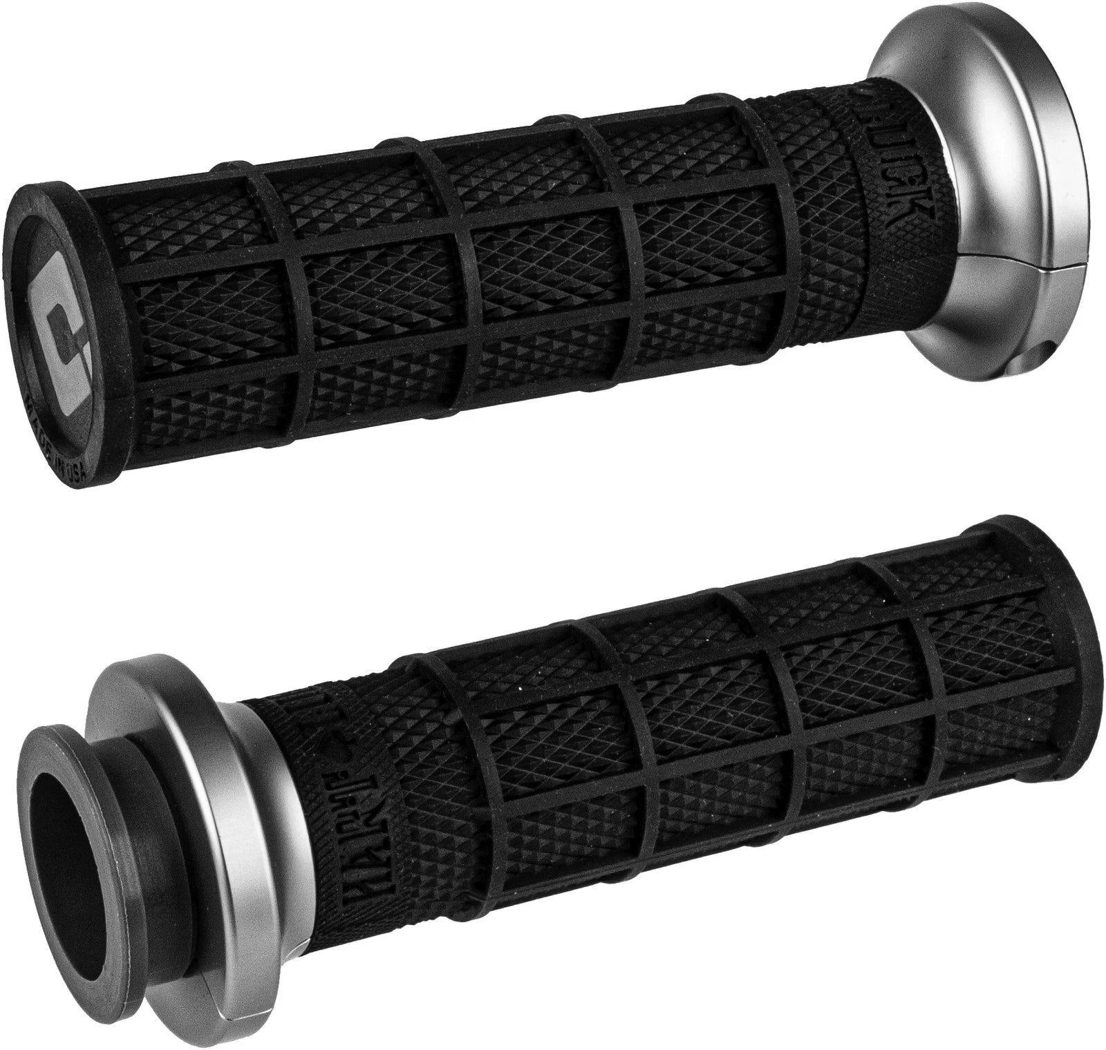 Odi Lock On Hart Luck Full Waffle Grips For V-twin Motorcycles 1 Inch