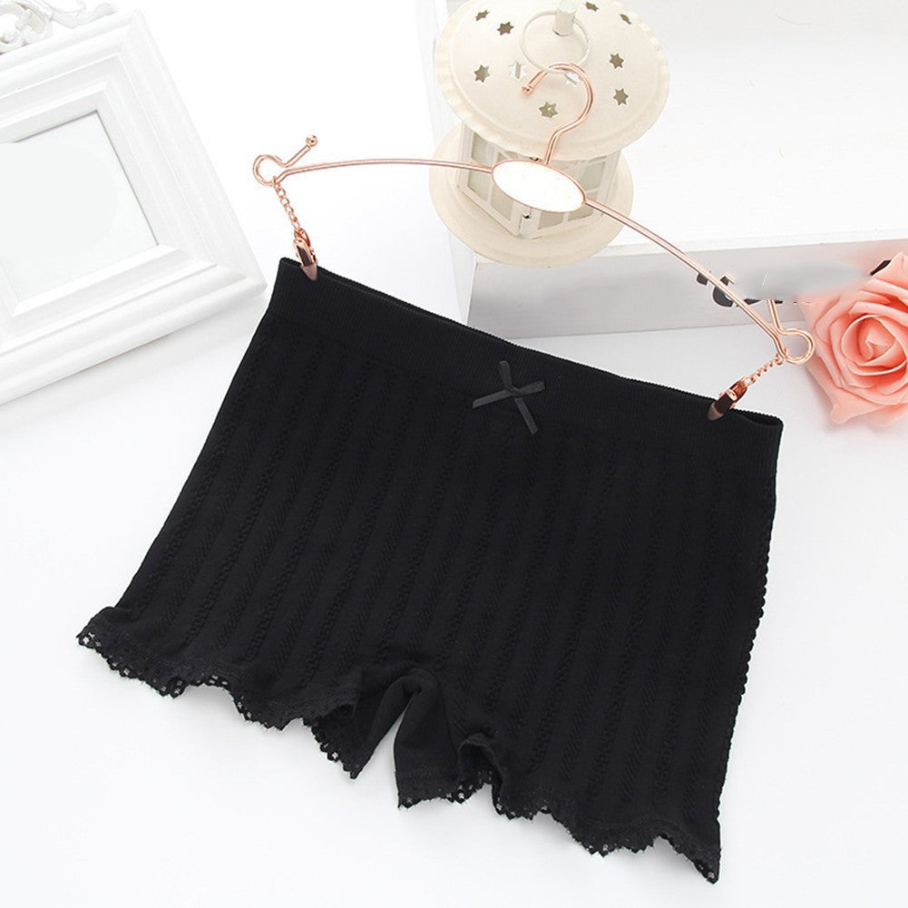 Lace Trim Safety Pants Women Underwear