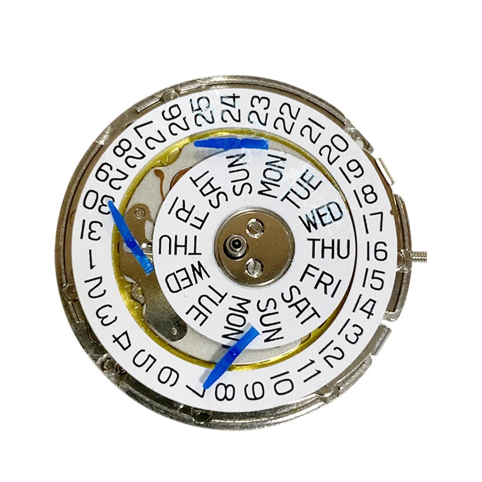 Automatic Mechanical Watch Movement 6 Hand Day Date Dual Calendar