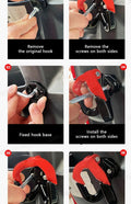 Retractable Motorcycle Hook