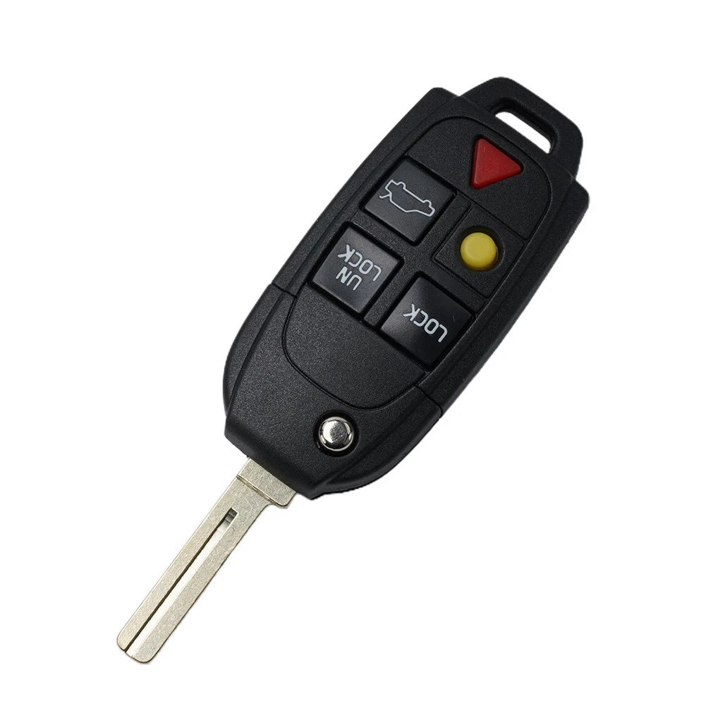 Convenient For Volvo Remote Flip Key Shell Case For Xc70 Xc90 S60 S80