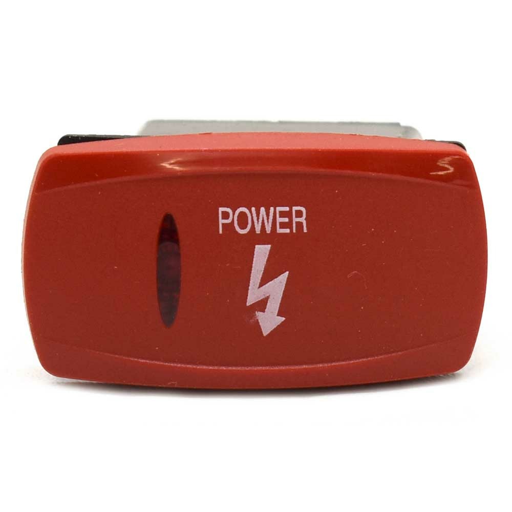 Carling Boat Rocker Switch Power On/Off 12V 20A Red by Carling