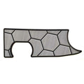 MasterCraft Boat Non-Skid Mat 553008 Transom Step Gray Black by MasterCraft