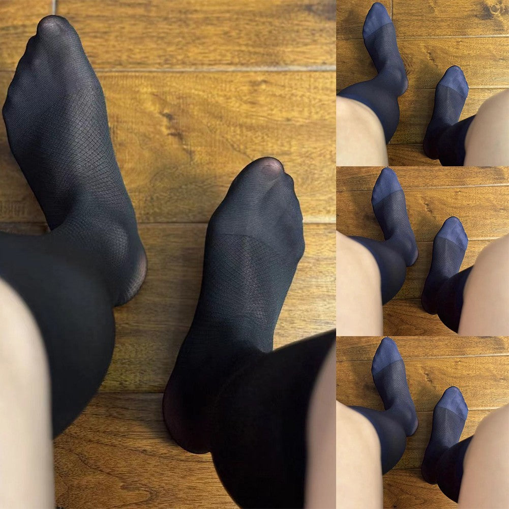 Wear-resistant Rhombus Pattern Stockings