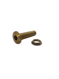 Mushroom 3/4" Thru Hull Thme-0.750-bm, 4 1/4" Length With Nut, New
