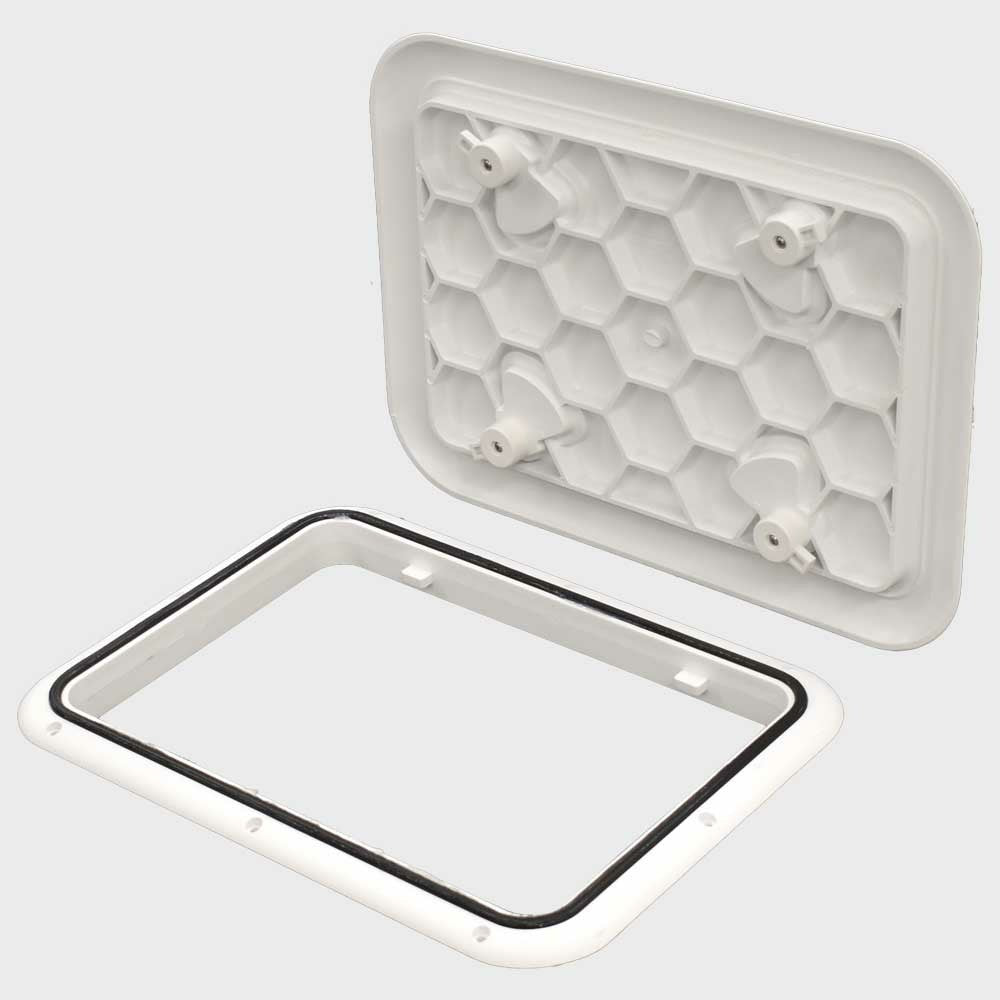 Service Door Hatch Jim Black 11 x 15 Inch by Jim