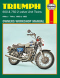 New Haynes Workshop Manual For Triumph T120 Bonneville 1963
