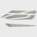 Boat Port Hull Decals Black Gray Set of 3 by Tige