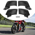 Black Replace Install Spoiler Fxed Winglets Wings For Ducati