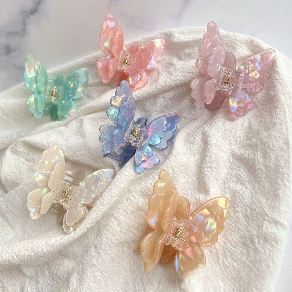 Half-up Styles Butterfly Design Hair Accessory