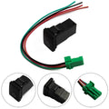 Replacement Power Light Switch Accessories Auto Black Plastic Blue