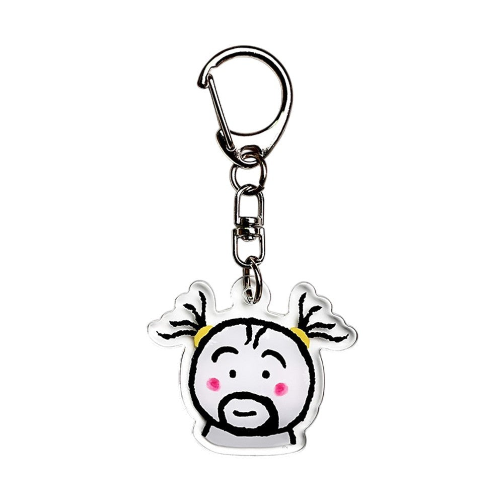 Acrylic Keychain Pendant Unique Cartoon Design