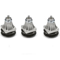 (3) Mower Deck Spindle W/pulley 618-0240 Fits Mtd 46" Decks 1997 And